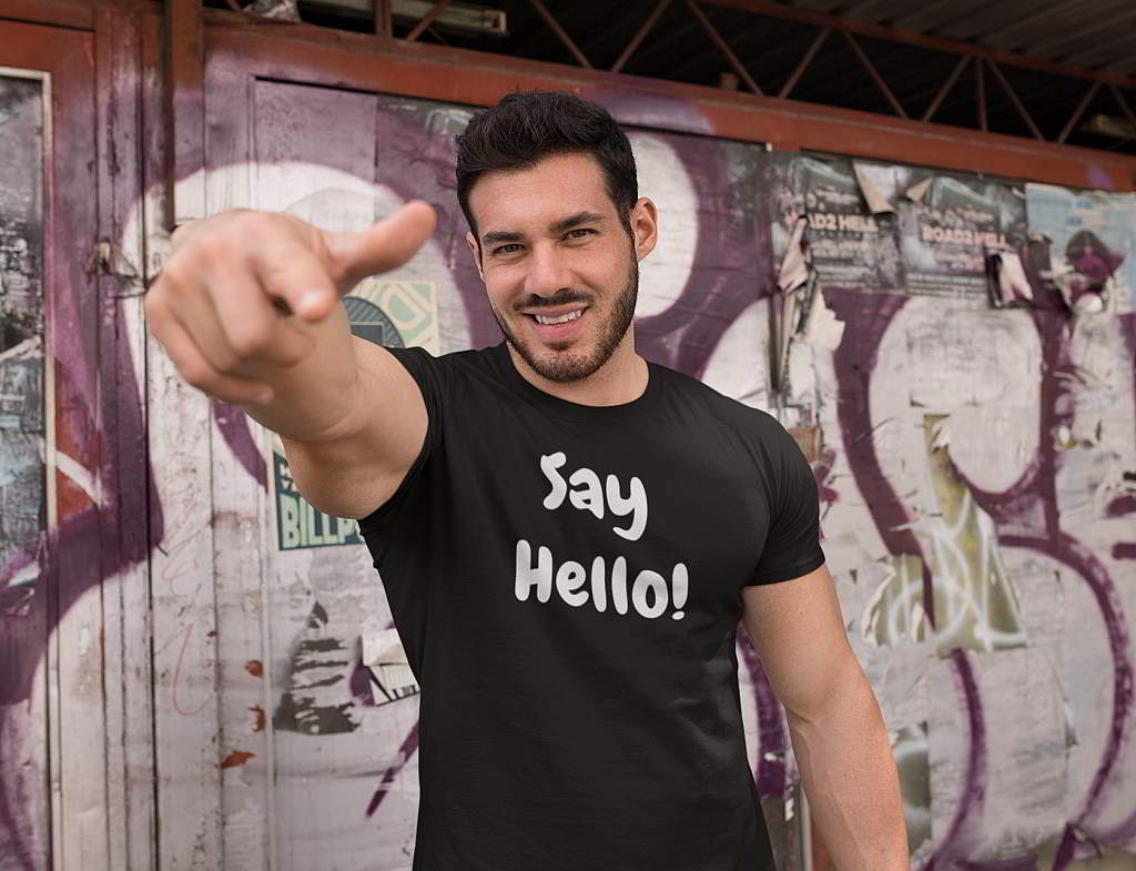 Say Hello Organic T-Shirt